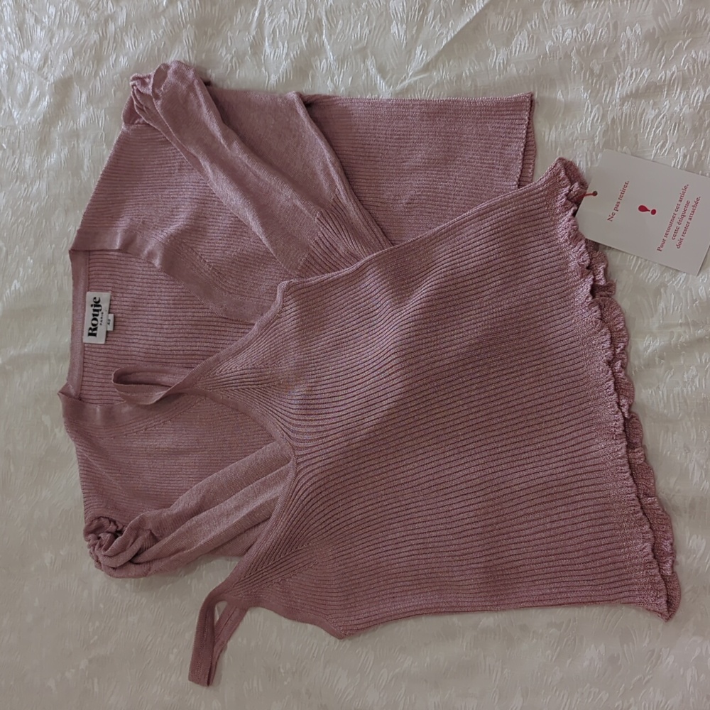 Rouje cardigan set 42 XL NWT